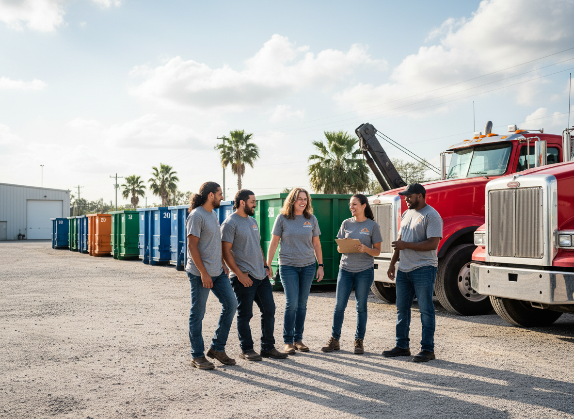 Dumpster Rental La Belle team
