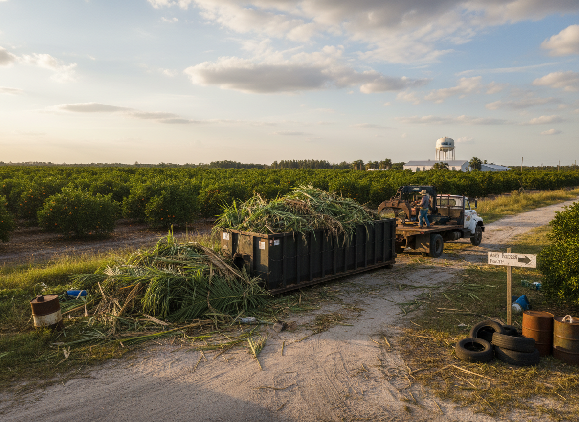 Cost Factors for Agricultural Waste Removal Near La Belle